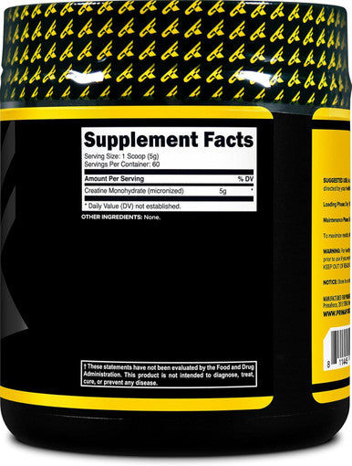 Primaforce Creatine Monohydrate Powder 300 Grams - Micronized Gluten Non-GMO