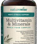 NatureWise Multivitamin for Mens Daily Stress Support with Sensoril Ashwagandha and 22 Essential Nutrients Packaging May Vary 1 Month Supply Capsules Brown Unflavored 60 Count Pack of 1
