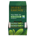 Desert Essence Lip Rescue Therapeutic with Tea Tree Oil - 0.15 Oz - Pack of 4 - Antiseptic Balm - For Cracked Lips, Cold Sores - For Softer, Smoother Lips - Unscented - Vitamin E - Aloe Vera