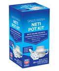 Rite Aid Neti Pot Nasal Rinse Kit with 30 Salt Packets - 1 Kit | Sinus Rinse for & Children | Sinus Relief | Allergy Relief Saline Solution | Nasal Rinse | Sinus Relief Rinse Kit