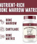 Left Coast Performance Bovine Bone Marrow Supplement - 100% Grass Fed and Pasture Raised in New Zealand- Freeze Dried 3rd Party Lab Tested Non GMO No Fillers Supports Collagen Joint Bone & Immune Health- 180 Capsules