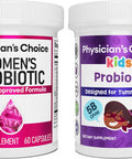 Physician'S Choice - Women & Kids Digestive Care Bundle: Kids Probiotic + Women Probiotic 60ct