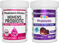 Physician'S Choice - Women & Kids Digestive Care Bundle: Kids Probiotic + Women Probiotic 60ct