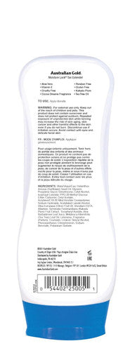 Australian Gold Moisture Lock Tan Extender Moisturizing Lotion 8 Ounce | Nourish Skin And Lock In Color | Enriched With Aloe & Vitamin E (Pack Of 2)