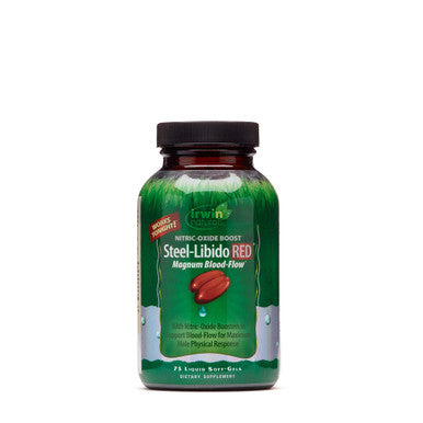 Irwin Naturals Steel-Libido Red 75 Soft gels