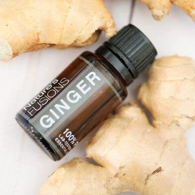 Nature s Fusions Ginger Root 100% Pure & Essential Oils 5 Fl Oz