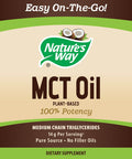 Nature's Way 100% Potency Pure Source MCT Oil from Coconut- On-The-Go Single-Serve Packets- Vegetarian, Gluten-Free, Flavorless, No Filler Oils, Hexane-Free, 0.5 Fl Oz (Pack of 18)