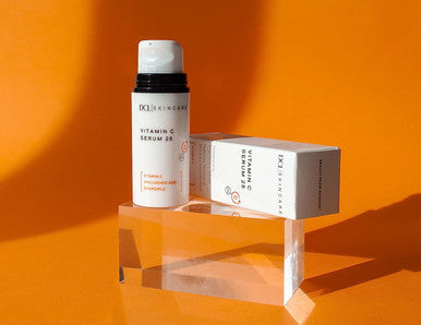 DCL Skincare C Scape High Potency Serum 25, 25% vitamin C anti-oxidant serum with amino and Hyaluronic Acids increases collagen, improves dark spots hyperpigmentation, reduces fine lines, 30ml