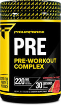 Primaforce Pre-Workout Complex Powder (Watermelon Candy 30 Servings) - Fitness Supplement for Workout Routine Enhancement 438g