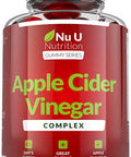 Apple Cider Vinegar Complex - 90 Vegan Gummies - High Strength 1000mg per Serving ACV Gummies with the Mother - 45 Day Supply - Supports Digestive Health & Immune System
