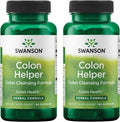 Swanson Colon Helper - Promotes Digestive Health Using Vervain Goldenseal Root Slippery Elm Bark & More - Herbal Supplement Aiding Healthy Eliminations - (60 Capsules) 1 Pack (2 Pack)