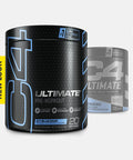 Cellucor C4 Ultimate Pre Workout Powder ICY Blue Razz - Sugar Free Preworkout Energy Supplement for Men & Women - 300mg Caffeine + 3.2g Beta Alanine + 2 Patented Creatines - 20 Servings