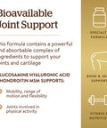 Solgar Glucosamine Hyaluronic Acid Chondroitin Msm 120 Tablets - Supports Healthy Joints & Range Of Motion & Flexibility - Extra Strength Shellfish Free - Non-Gmo Gluten Free - 40 Servings