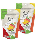 SOL SIMPLE Regenerative Organic Certified Ã‚Â® | Dried Chili Mango | Three Ingredients | Vegan | Non-GMO | No Added Sugar | Fair Trade | Dried Fruit | No Sugar Added | Organic