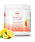 TRU Supplements Supplements Energy Pre Workout Training Formula Vegan Friendly No Jitters Improve Workout Performance Naturally Extracted Flavors 20 Servings (Iced Tea Lemonade)