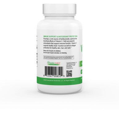 Greens First Vitamin C with Rose Hips 120 Count