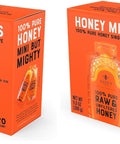 Nate's Honey Minis - Single-Serve 100% Pure, Raw & Unfiltered Honey - 0.49oz Packets, 20ct box