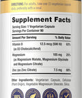Carlyle Magnesium Zinc And Vitamin D3 90 Capsules 3-In-1 Advanced Formula Vegetarian Non-Gmo And Gluten Free