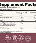 Left Coast Performance Multi Collagen Peptides Powder Types I II III V X Multi Collagen Protein Powder with Hyaluronic Acid Biotin Vitamin C For Skin Hair Nails Joints and Gut Health - Keto Non-GMO Supplement