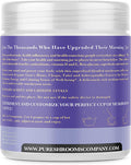 PureShrooms Mushroom Coffee Mix Superfood: Organic Ashwagandha, Tulsi (Holly Basil), Lion's Mane, Chaga