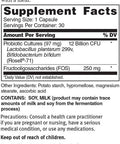 Dr. Sinatras Heart Healthy Probiotic Solutions Extra Delivers Total Digestive Support and Immune Health Support 30 Capsules 30Day Supply
