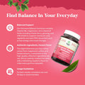 Natures Craft Hormone Balance for Women of All Ages - PMS Gummies and Cycle Support Supplements for Women with Vitamin B6 and Dong Quai Gummy Vitamin - Menopause and Mood Support Supplement PMS Support for Women