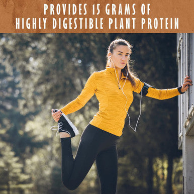 Garden of Life Organic Plant Protein Smooth Chocolate Powder 10 Servings - Vegan Grain Free & Gluten Free Plant Based Protein Shake With 1 Billion Cfu Probiotics & Enzymes 15 G Protein 9.7 Oz