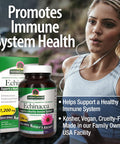 Nature'S Answer Echinacea Purpurea Herb Vegetarian Vegan 900 mg 90 Capsules Non GMO Gluten
