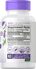Carlyle Lavender Pills | 80 Mg | 120 Softgel Capsules | Calm & Non-Drowsy Formula | Non-Gmo & Gluten Free Supplement