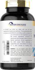 Carlyle Calcium Magnesium Zinc with Vitamin D3 and Boron | 300 Caplets | Vegetarian Non-GMO Supplement