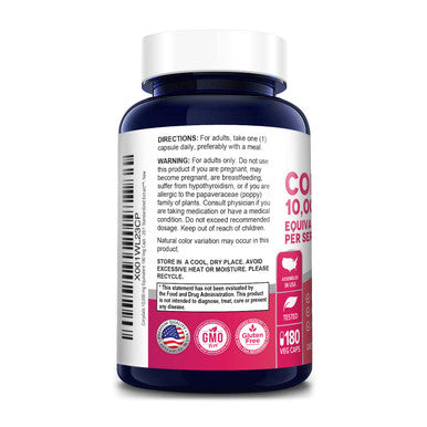 NusaPure Corydalis 10,000 mg 180 Veg caps (Extract 20:1, Vegan, Non-GMO & Gluten-Free)