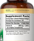 Carlyle Vitamin E 400 Iu | 250 Softgels | Naturally Sourced | Non-Gmo And Gluten Free