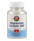 KAL Magnesium Orotate 200 mg | for Nerve, Muscle, Heart, Relaxation Support | Enhanced Bioavailability | 30 Servings, 120 VegCaps