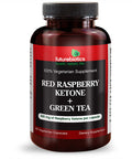 Futurebiotics Red Rasberry Ketone + Green Tea, 60 Vegetarian Capsules