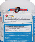 BOOM SPORTZ - 100% Pure Pharmaceutical Grade - L-CARNITINE Tartrate 240 Capsules 80 Servings