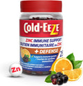 Cold-EEZE ZINC GUMMIES Natural Health Product- Zinc Immune Support Gummy Citrus Elderberry Flavour, 25 Count