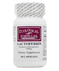 Lactoferrin 100mg 60 Capsules - 3 Pack - Ecological Formulas/Cardiovascular Research