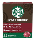 Starbucks by Nespresso Vertuo, Sunsera Blend, 32-count Coffee Pods, Brews 7.8 oz.