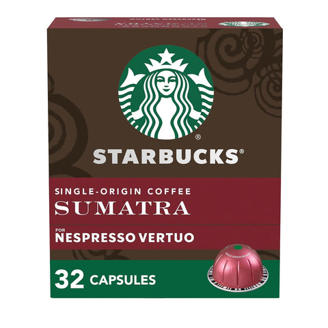 Starbucks by Nespresso Vertuo, Sunsera Blend, 32-count Coffee Pods, Brews 7.8 oz.