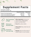 Micro Ingredients Super Vitamin K Complex (K2 MK7 + MK4 & K1), 360 Coconut Oil Softgles | Easily Absorbed K Vitamins, Active Menaquinone Complex | Immune, Joint, & Heart Support | Non-GMO