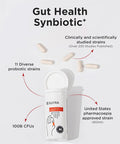 K-Nutra Daily Synbiotic+(30 Capsules) Holiday Gifts Advanced 4-In-1 (Pre+Pro+Postbiotics+Immune) 100 Billion Cfus Probiotic Blend, Digestive Health & Immune Support Probiotics For Women Men Postbiotic