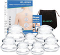 Elera Silicone Cupping Therapy Set, Professionally Chinese Massage Cups For Cupping Therapy And Cellulite Reduction (7 Cups)