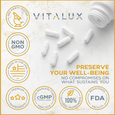 EPN Supplements Vitalux || #1 Rated Premium Colon Cleanse & Detox || Enhance Digestion, Gut Health, Decrease Bloating | Ultra Dosed Formula W/ 10 Powerful Ingredients | 3Rd Party Tested + Usa Made - 60 Capsules
