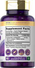 Carlyle Probiotic For Women & Men'S Digestive Health | 1 Billion Cfu | 180 Quick Release Capsules | 1 Lactobacillus Pill A Day