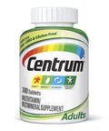 Centrum Adult Multivitamin/Multimineral Supplement With Antioxidants Zinc Vitamin D3 And B Vitamins Gluten Free Non-Gmo Ingredients - 300 Count