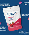Bariatric Fusion Strawberry Blast Calcium Citrate Soft Chews 60 Soft Chews