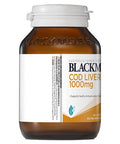 Blackmores Cod Liver Oil 1000 Mg 80 Capsules, Vitamin A + Vitamin D + Omega-3, Made In Australia