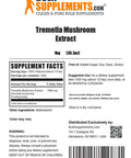 Bulksupplements.Com Tremella Mushroom Extract - Mushroom Supplements, Tremella Mushroom Powder - From Tremella Fuciformis, Gluten Free, 1000Mg Per Serving, 1Kg (2.2 Lbs) (Pack Of 1)