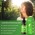 Iodine Drops (1-2 Year Supply) Vegan Liquid Iodine Supplement Solution - Supports Thyroid Health, Hormones & Weight - Tasteless, Higher Absorption Than Tablets - Iodine Tincture 590 Servings