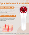 Infra Red Light Therapy Device For Muscle Joint Pain Relief, Handheld Near Infrared Light Treatment Body, Knee, Shoulder, Back, Portable Infrared Therapy At Home Dog, Cat, Horse